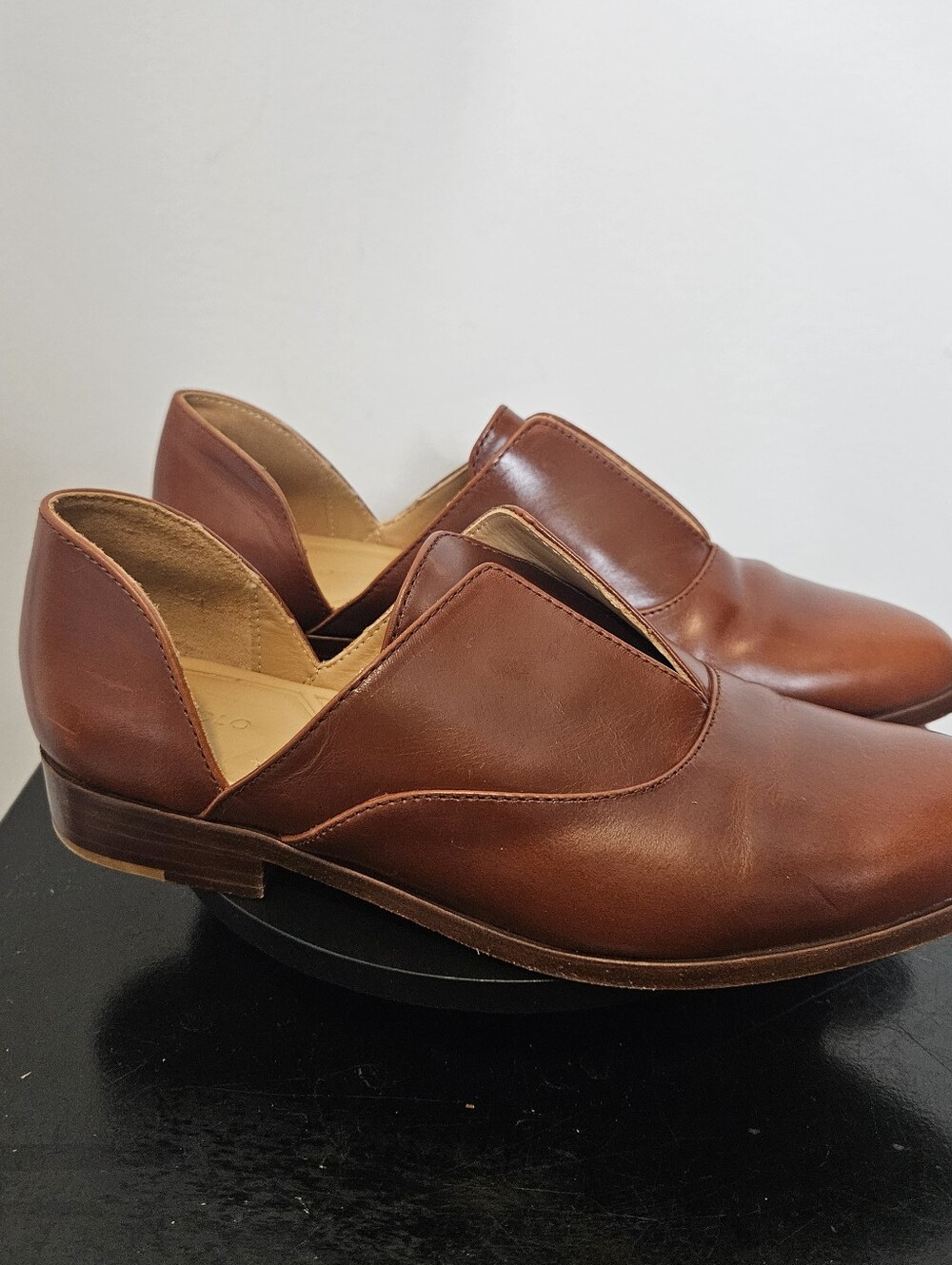 Nisolo Emma d'Orsay Oxfords 2.0 Color Brandy US Women's Size 8 - Picture 4 of 9